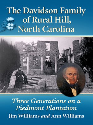 cover image of The Davidson Family of Rural Hill, North Carolina